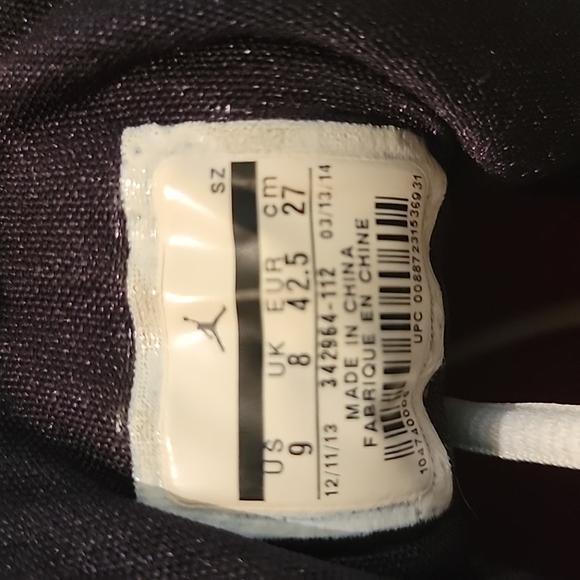 Jordan True Flight (White Carmine Red) - Picture 8 of 9